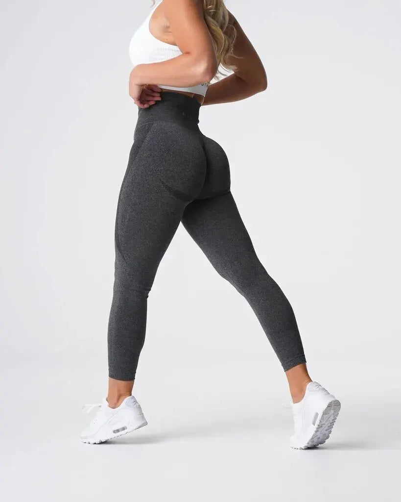 Contour Seamless Leggings Womens Butt' Lift Curves Workout Tights Yoga